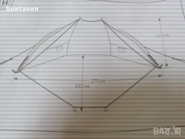 Плажен заслон- палатка, тента, сянка., снимка 6 - Палатки - 50918084