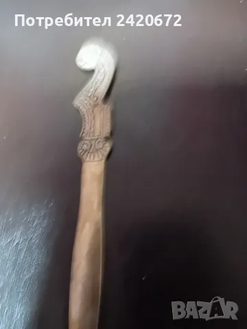 стара бронзова камичка, снимка 1