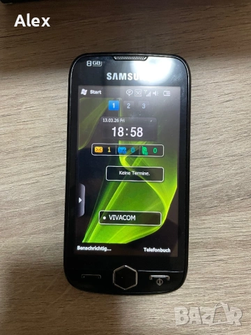 Samsung i8000 Omnia II Old Money Classic Пълен комплект, снимка 2 - Samsung - 53829477