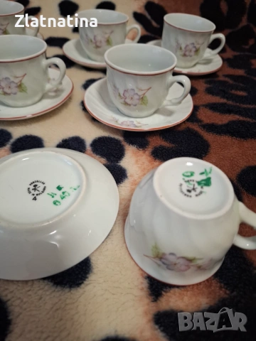 Сервиз за кафе на Китка!, снимка 3 - Сервизи - 53509326
