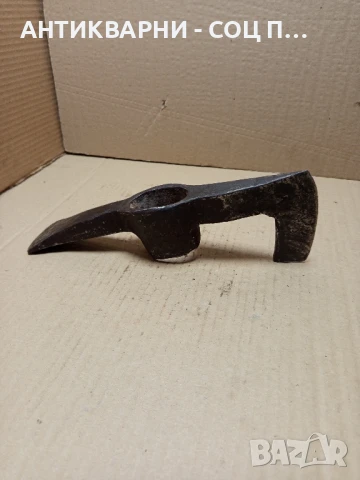 Соц Стара Ръчно Кована Киркобрадва Тегло 1.800кг., снимка 6 - Антикварни и старинни предмети - 51370728