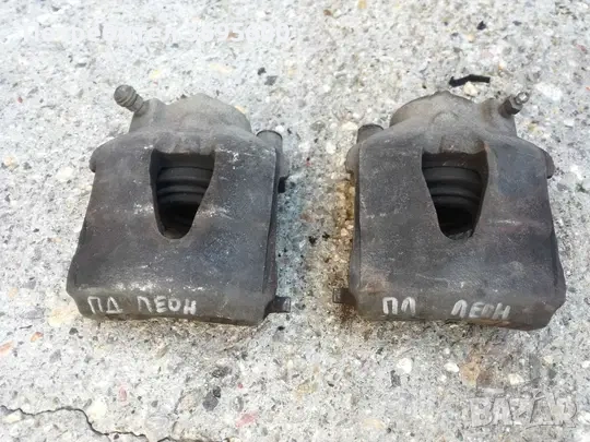 Преден ляв спирачен апарат Audi A3 8p Golf 5 Ауди А3 Голф Октавия Леон предни спирачни апарати