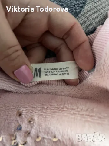 Страхотен розов сет, снимка 3 - Детски Блузи и туники - 49139591