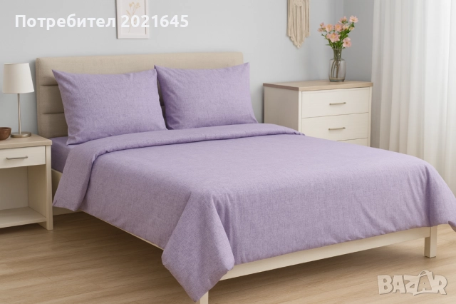 Едноцветни спални комлекти памук, снимка 4 - Спално бельо - 52182980
