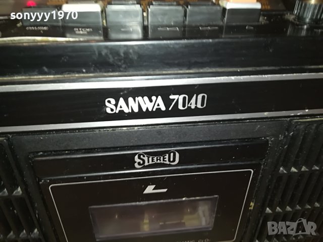 sanwa7040-внос germany 0306232014L, снимка 11 - Радиокасетофони, транзистори - 40938985