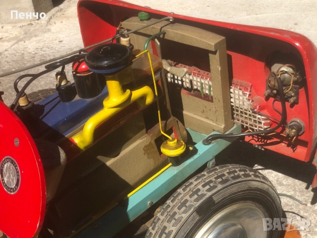 ретро автомобил /учебен демонстрационен модел/ - 1950/60г. - GERMANY, снимка 9 - Антикварни и старинни предмети - 51603142