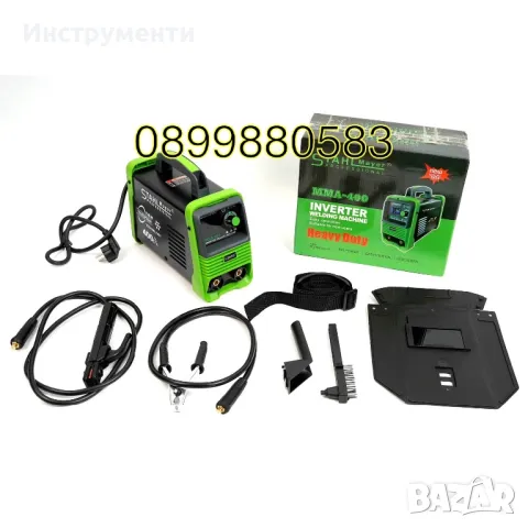 Инверторен електрожен 400А StahlMayer с LCD дисплей, снимка 5 - Други инструменти - 47566393
