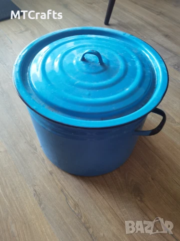 Емайлирана тенджера, снимка 1