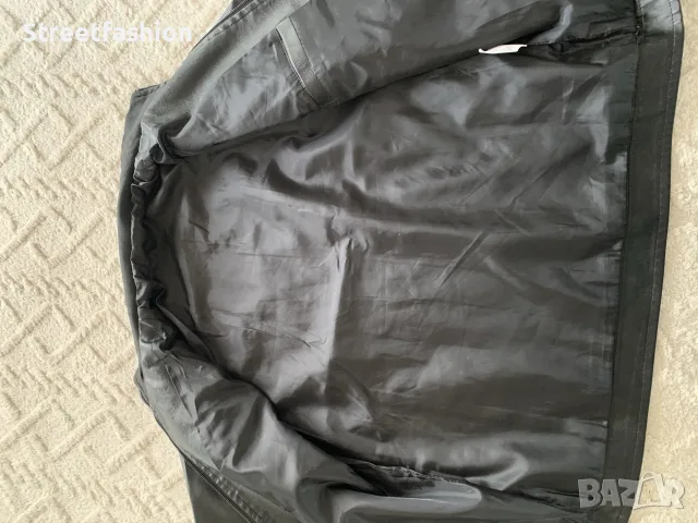 Мъжко кожено яке XL, снимка 6 - Якета - 56224059