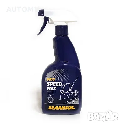 Бързодействаща вакса за автомобил MANNOL Speed Wax SCT-9977 – 500 мл, снимка 1