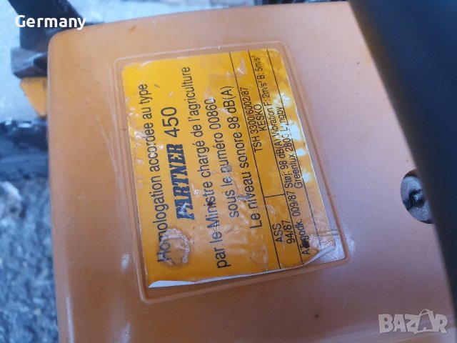 Моторна резачка partner 450 husqvarna 45 40 хускварна, снимка 8 - Градински инструменти - 40087754