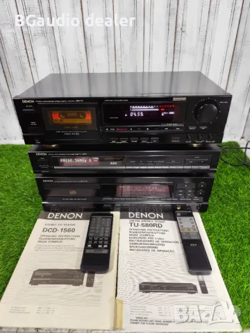 ✨Denon DRM-710 + Denon TU-580RD + Denon DCD-1560, снимка 2 - Декове - 49352573