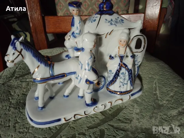 порцелан статуетка композиция 20/16 см