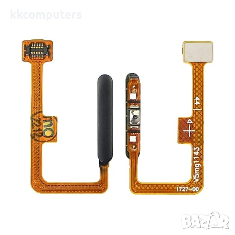 Лентов кабел за XIAOMI Mi11 Lite с бутон за включване, черен сензор FingerPrint