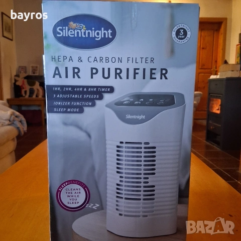 Пречиствател на въздух, йонизатор Silentnight 22W, снимка 3 - Овлажнители и пречистватели за въздух - 53029928