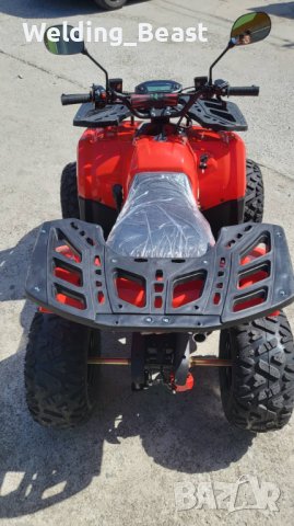 Нов Модел Бензиново ATV/АТВ Grizzly 125cc Червено, снимка 6 - Мотоциклети и мототехника - 39295628