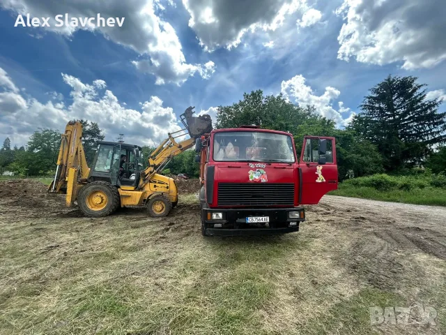 Услуги със самосвали и багер , снимка 12 - Транспортни услуги - 56107398