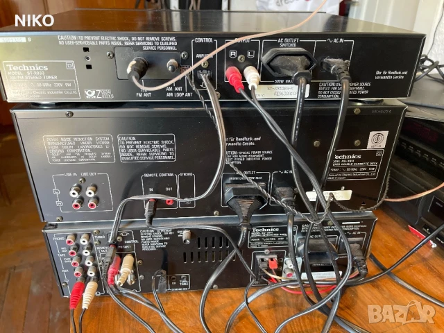 Technics комплект тунер /дек/усилвател, снимка 12 - Ресийвъри, усилватели, смесителни пултове - 51308195
