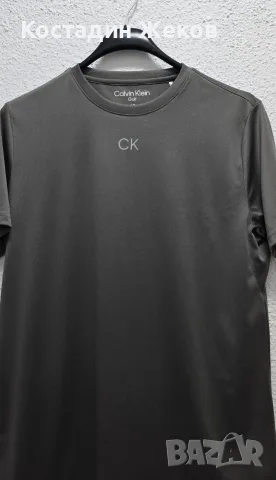 Нова. Мъжка оригинална блузка. Calvin Klein , снимка 3 - Тениски - 55877762