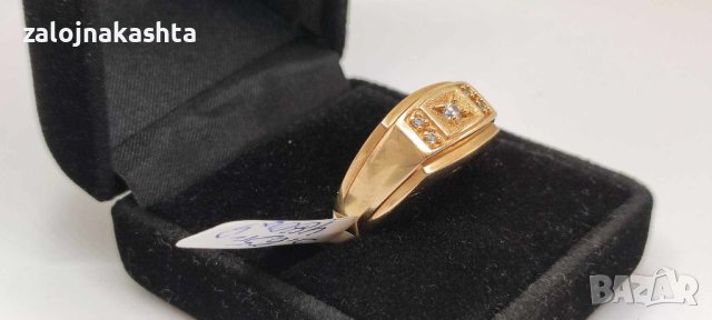 Златен пръстен-5,65гр/14кр, снимка 4 - Пръстени - 44476746