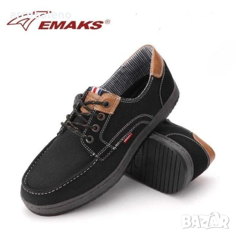 Мъжки ежедневни обувки EMAKS®, 2цвята , снимка 2 - Ежедневни обувки - 53297586