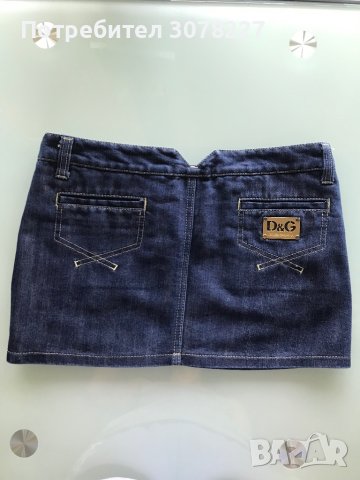 Дънкова пола Dolce & Gabbana, снимка 4 - Поли - 41542347