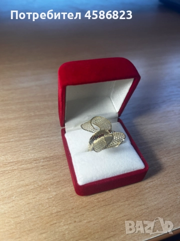 Златен пръстен – 14 карата, 2.3 г, снимка 3 - Пръстени - 52718663