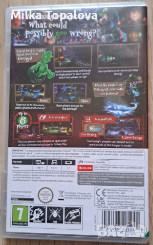 Игра за Nintendo Switch - Luigi's Mansion, снимка 3 - Игри за Nintendo - 52646513