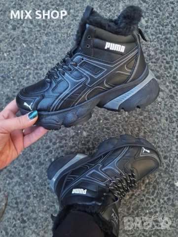 Дамски Зимни Обувки, снимка 4 - Дамски боти - 52963362