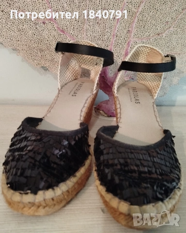 Сандали FABIOLAS – на платформа, еспадрил, №40, снимка 10 - Сандали - 53495402