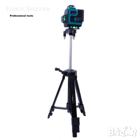 4D Лазерен Нивелир с 16 Линии и Самонивелираща Функция – ( четири точков ), снимка 2 - Измервателни инструменти - 52691676