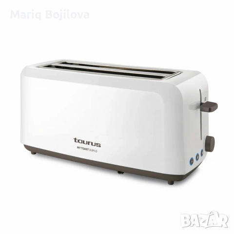 Тостер Taurus My Toast Duplo/ My Toast Duplo Cool, 1450W, снимка 12 - Тостери - 53601133