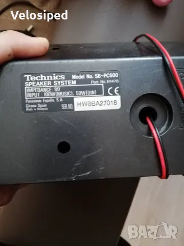 Тонколона Technics SB-PC600, снимка 3 - Тонколони - 48427806