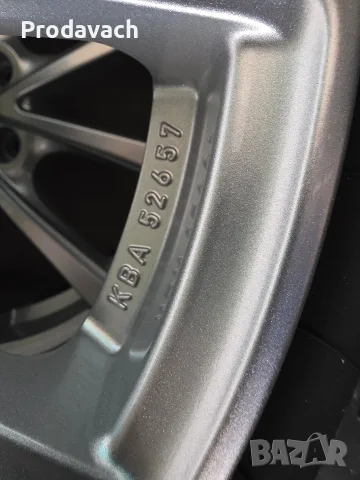 Комплект 17" джанти Autec Valenti с зимни гуми Semperit 215/55 R17 (DOT 2023), снимка 7 - Гуми и джанти - 56082274