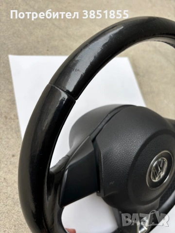 Волан с Air Bag за VW Golf 6/Golf Plus/Tiguan/ Polo 6R, снимка 3 - Части - 53695296