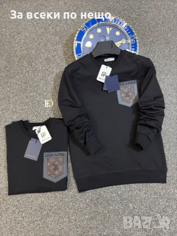 Мъжка блуза с дълъг ръкав Lacoste🔝Louis Vuitton🔝Emporio Armani Код D1575, снимка 7 - Блузи - 48411099