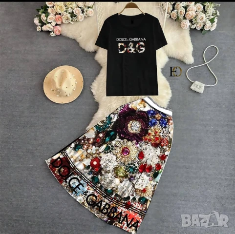дамски комплекти dolce gabbana , снимка 2 - Спортни екипи - 51291841