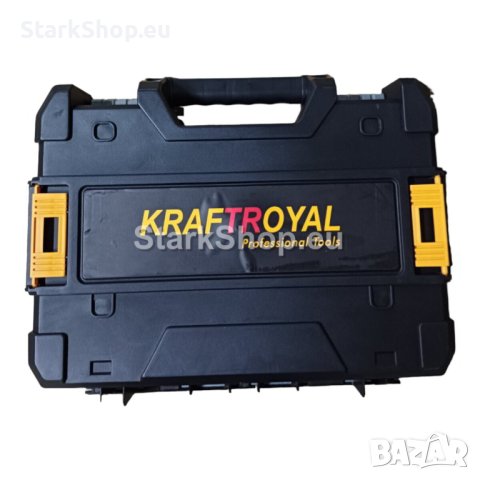 Професионални Акумулаторни безчеткови импакт и винтоверт 36V 8AH В КУФАР KRAFTROYAL, снимка 3 - Винтоверти - 41670345
