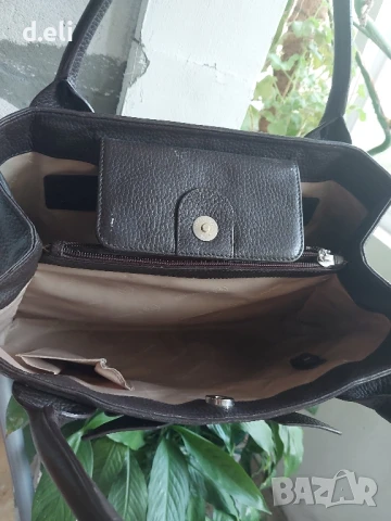 Marina Galanti / SALAMANDER Original 100% Кожа. Две Кафяи чанта, снимка 18 - Чанти - 51277640
