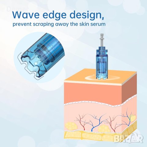 Dr. Pen Cartridge за A9/M8S/A8S 18-пинови Micro Needling касети 10 бр., снимка 4 - Други - 41950751