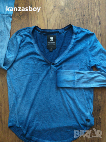 g-star adisyon straight granddad t wmn - страхотна дамска блуза КАТО НОВА, снимка 7 - Блузи с дълъг ръкав и пуловери - 36357907