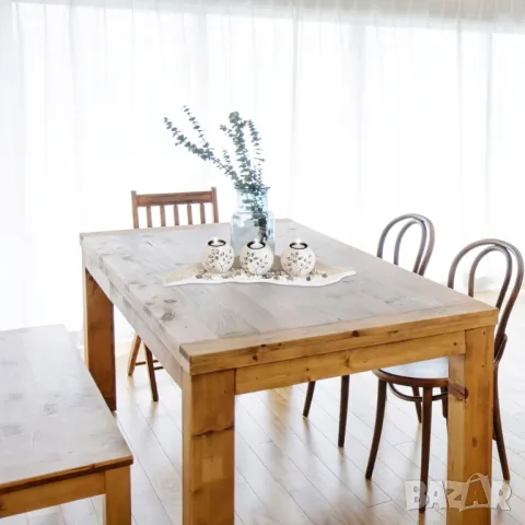 Комплект свещник декорация за маса, Декоративни камъни свещи, снимка 2 - Декорация за дома - 45134411