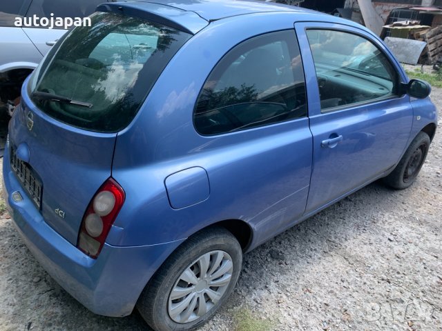 Нисан Микра К12 Nissan Micra K12 1.5 dCi 82кс 05г На части, снимка 3 - Автомобили и джипове - 41308860