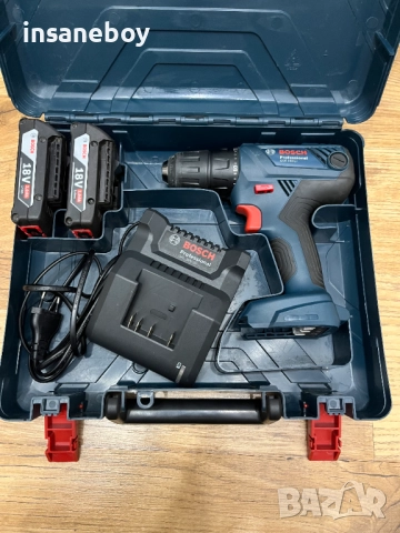 Винтоверт Bosch GSR 180 LI 18v Оригинален, снимка 10 - Винтоверти - 52702646