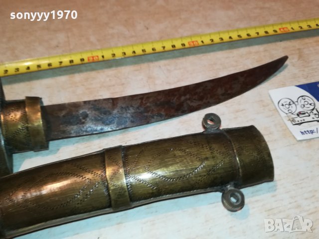кама-нож от ориента-44см внос франция 0311211041, снимка 11 - Антикварни и старинни предмети - 34678124