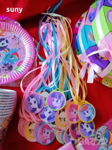 Парти артикули My Little Pony, снимка 2 - Други - 35805064