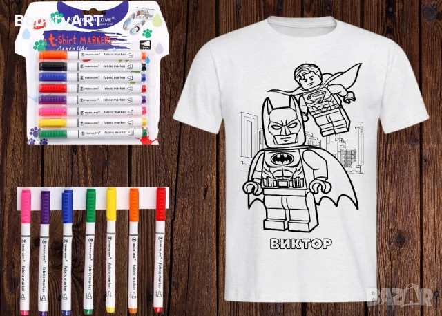 Детски комплект Лабубу за оцветяване, снимка 16 - Подаръци за рожден ден - 51254502