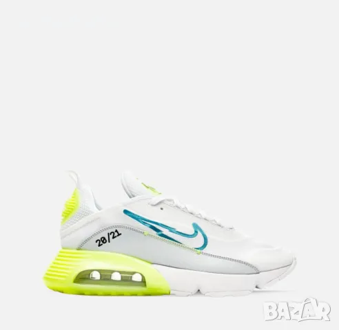 НАМАЛЕНИЕ !!!  Mаратонки Nike Air Max 2090 White/Lime DJ6898-100 №47.5, снимка 1 - Маратонки - 47612792