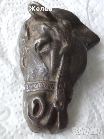 Метална глава на кон 30580, снимка 4 - Колекции - 52590315