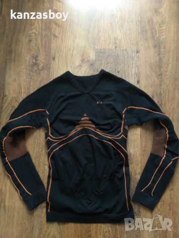 X-Bionic Shirt Energy Accumulator black/orange - мъжка термо блуза КАТО НОВА Л-ХЛ, снимка 9 - Спортни дрехи, екипи - 44828247